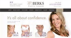 Desktop Screenshot of berksplasticsurgery.com